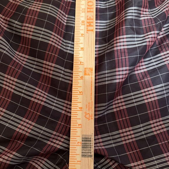 VTG Style & Co. Collection Womens Plaid 100% Silk lined trouser Pants14 Holiday - Picture 6 of 11